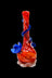 High Point Glass Sapphire Petals Climber Water Pipe - High Point Glass Sapphire Petals Climber Water Pipe