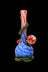 High Point Glass Floral-Bulb Ascender Water Pipe - High Point Glass Floral-Bulb Ascender Water Pipe