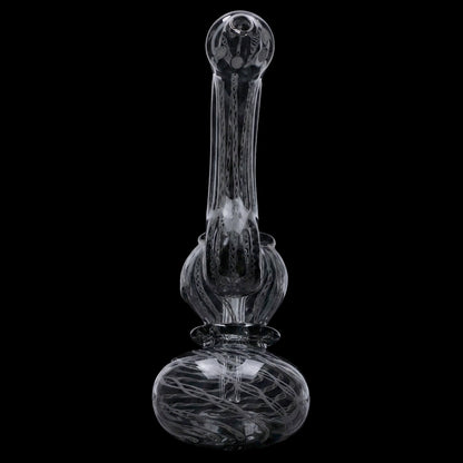 Smoke Cartel Mini Colored Bubbler with Hole