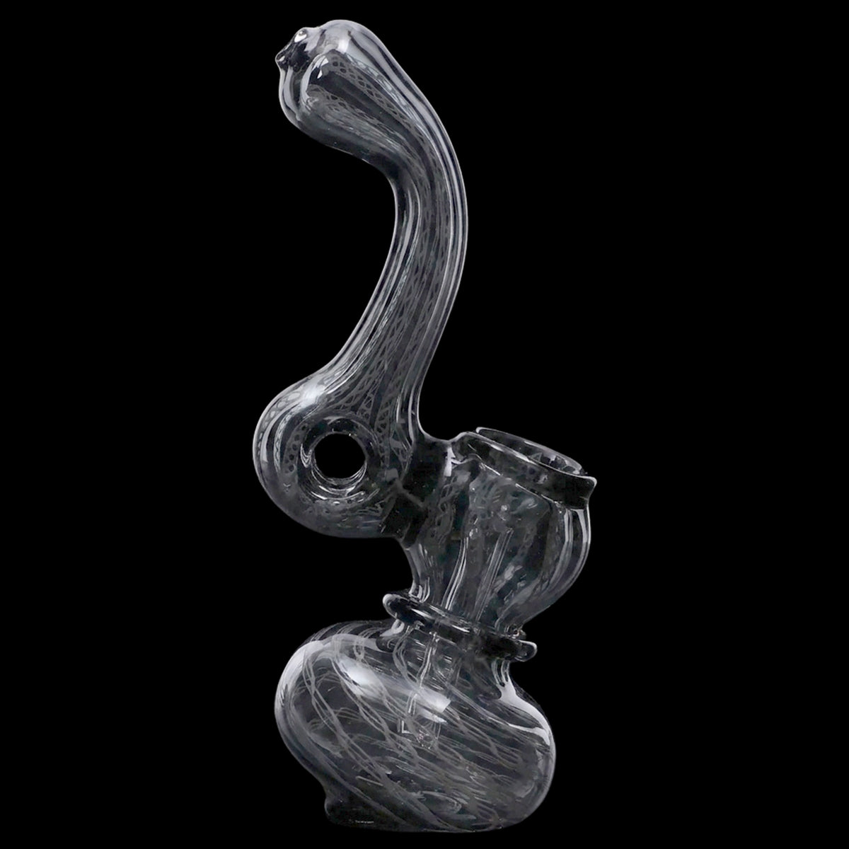 Smoke Cartel Mini Colored Bubbler with Hole
