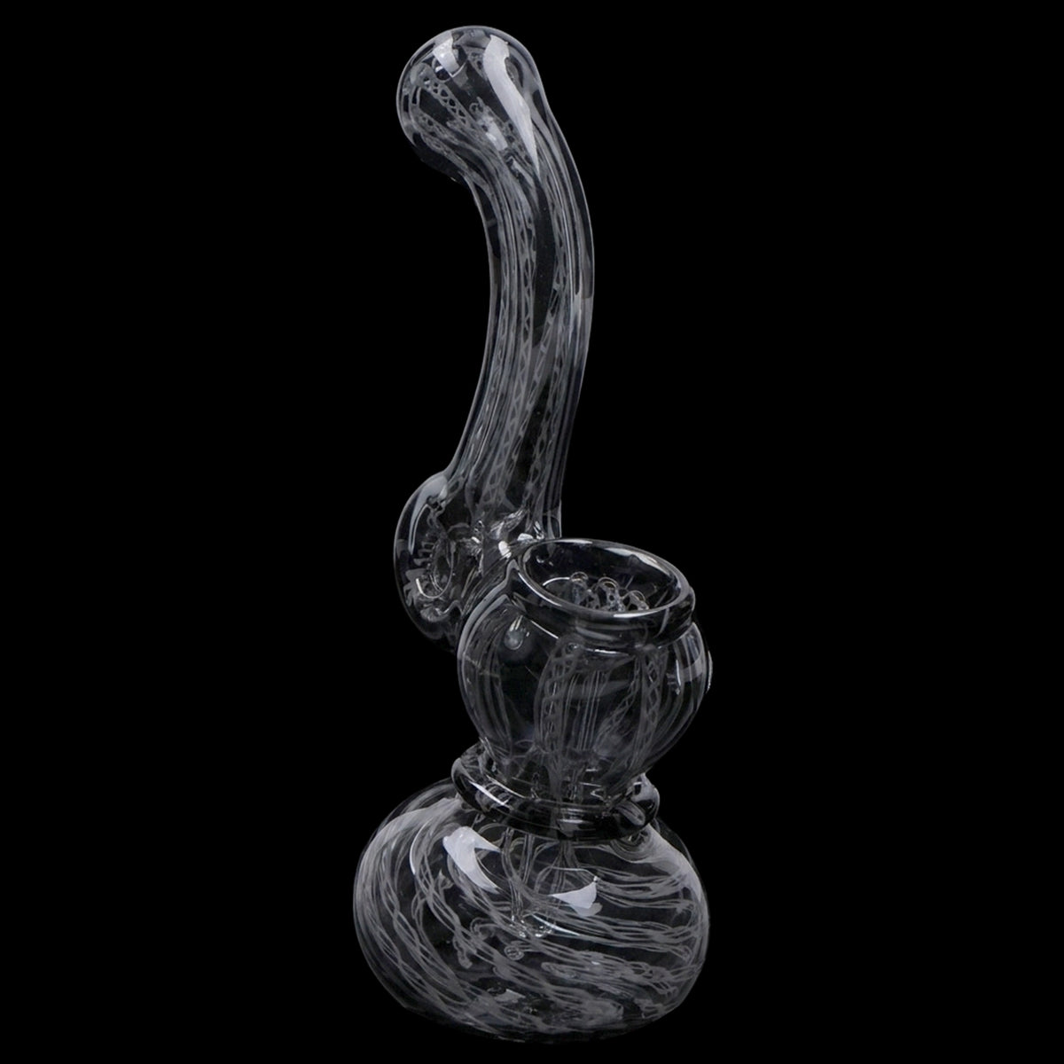 Smoke Cartel Mini Colored Bubbler with Hole