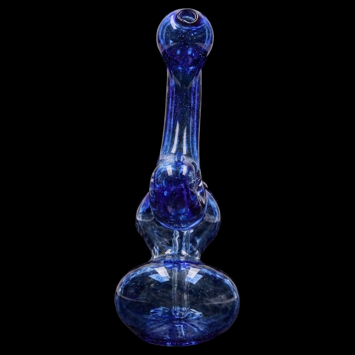 Smoke Cartel Mini Colored Bubbler with Hole