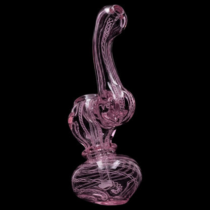 Smoke Cartel Mini Colored Bubbler with Hole