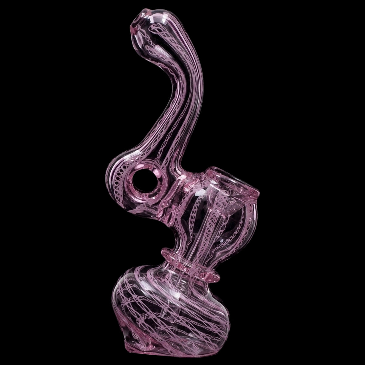 Smoke Cartel Mini Colored Bubbler with Hole