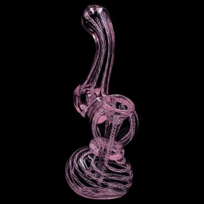 Smoke Cartel Mini Colored Bubbler with Hole