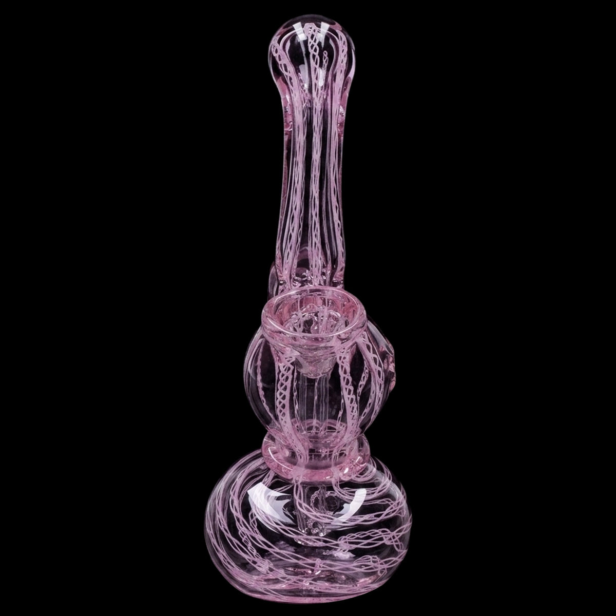 Smoke Cartel Mini Colored Bubbler with Hole