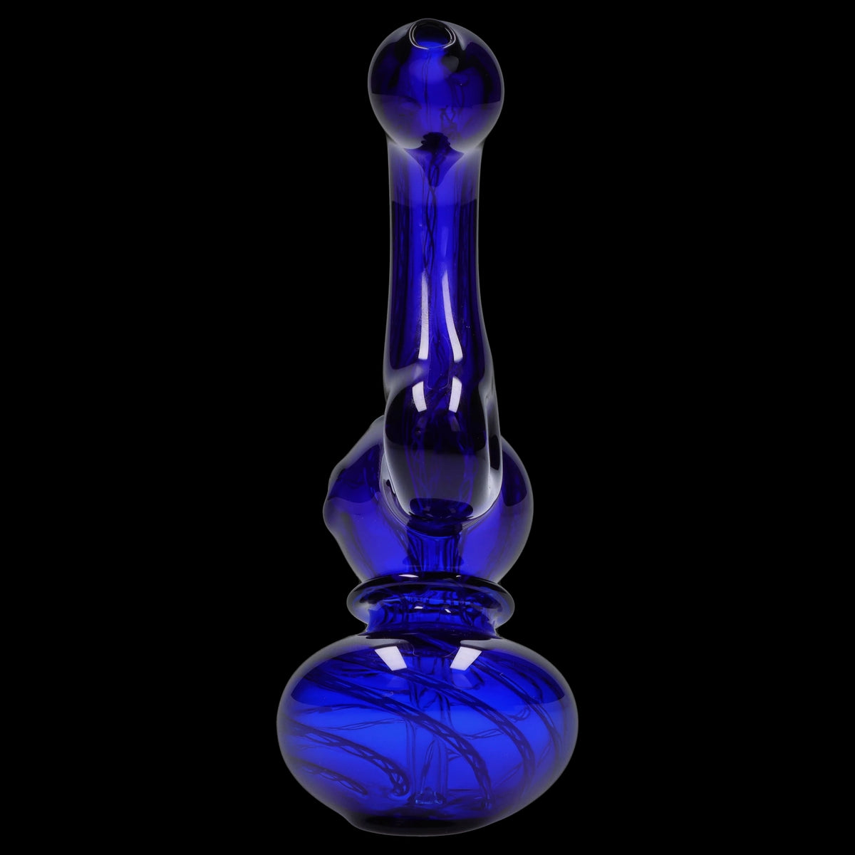 Smoke Cartel Mini Colored Bubbler with Hole