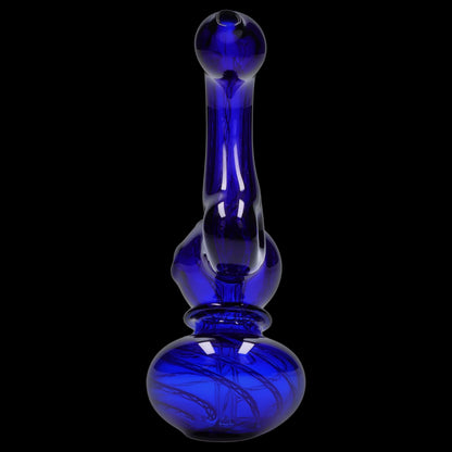 Smoke Cartel Mini Colored Bubbler with Hole