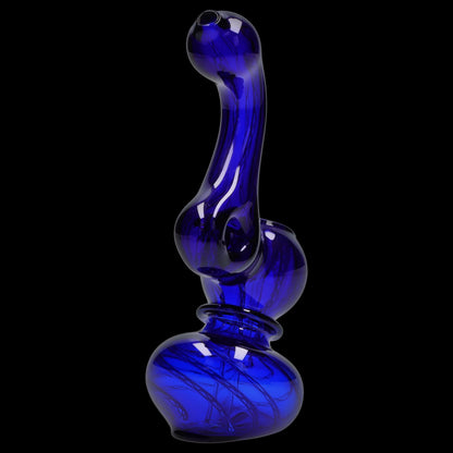 Smoke Cartel Mini Colored Bubbler with Hole