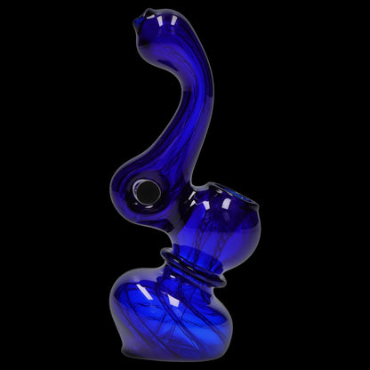 Smoke Cartel Mini Colored Bubbler with Hole