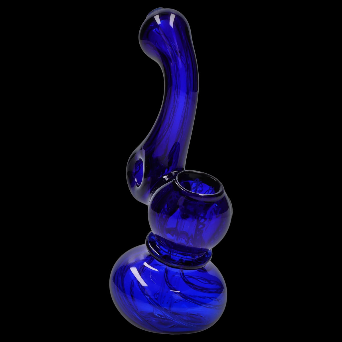 Smoke Cartel Mini Colored Bubbler with Hole