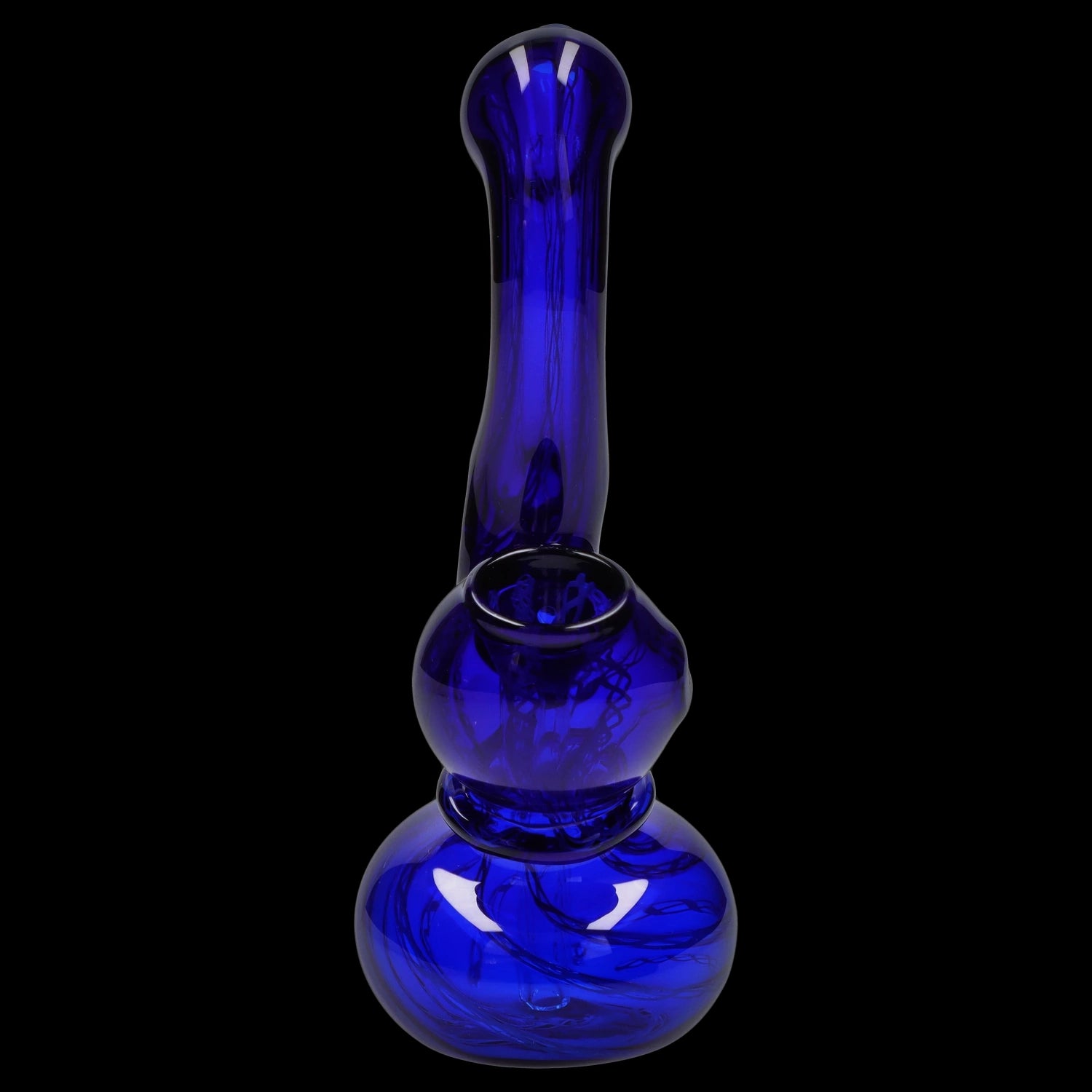 Smoke Cartel Mini Colored Bubbler with Hole