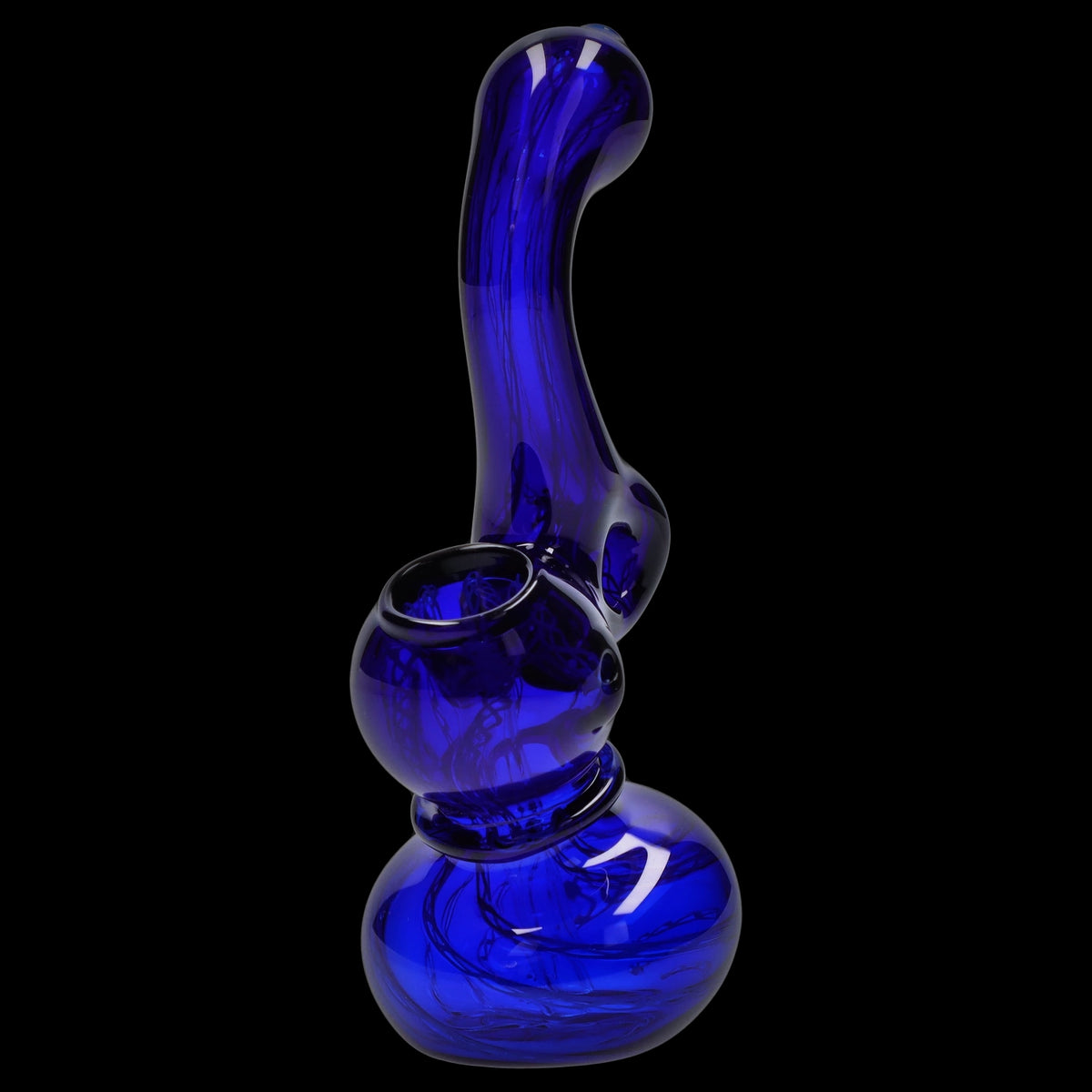 Smoke Cartel Mini Colored Bubbler with Hole