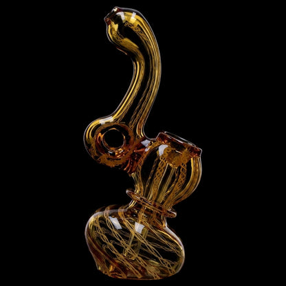 Smoke Cartel Mini Colored Bubbler with Hole