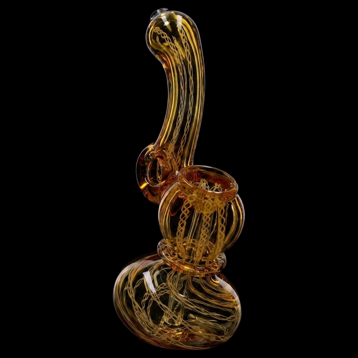 Smoke Cartel Mini Colored Bubbler with Hole