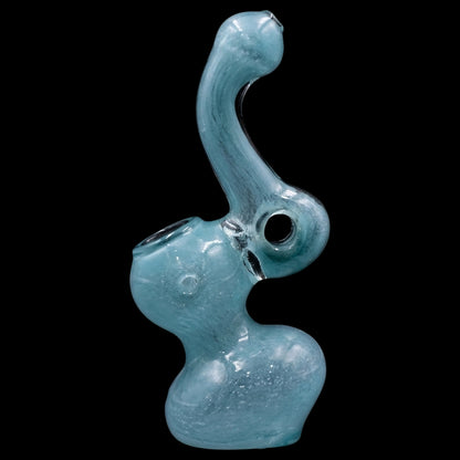 Smoke Cartel Mini Colored Bubbler with Hole