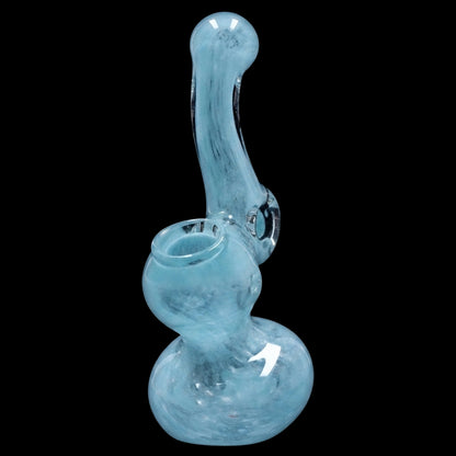 Smoke Cartel Mini Colored Bubbler with Hole