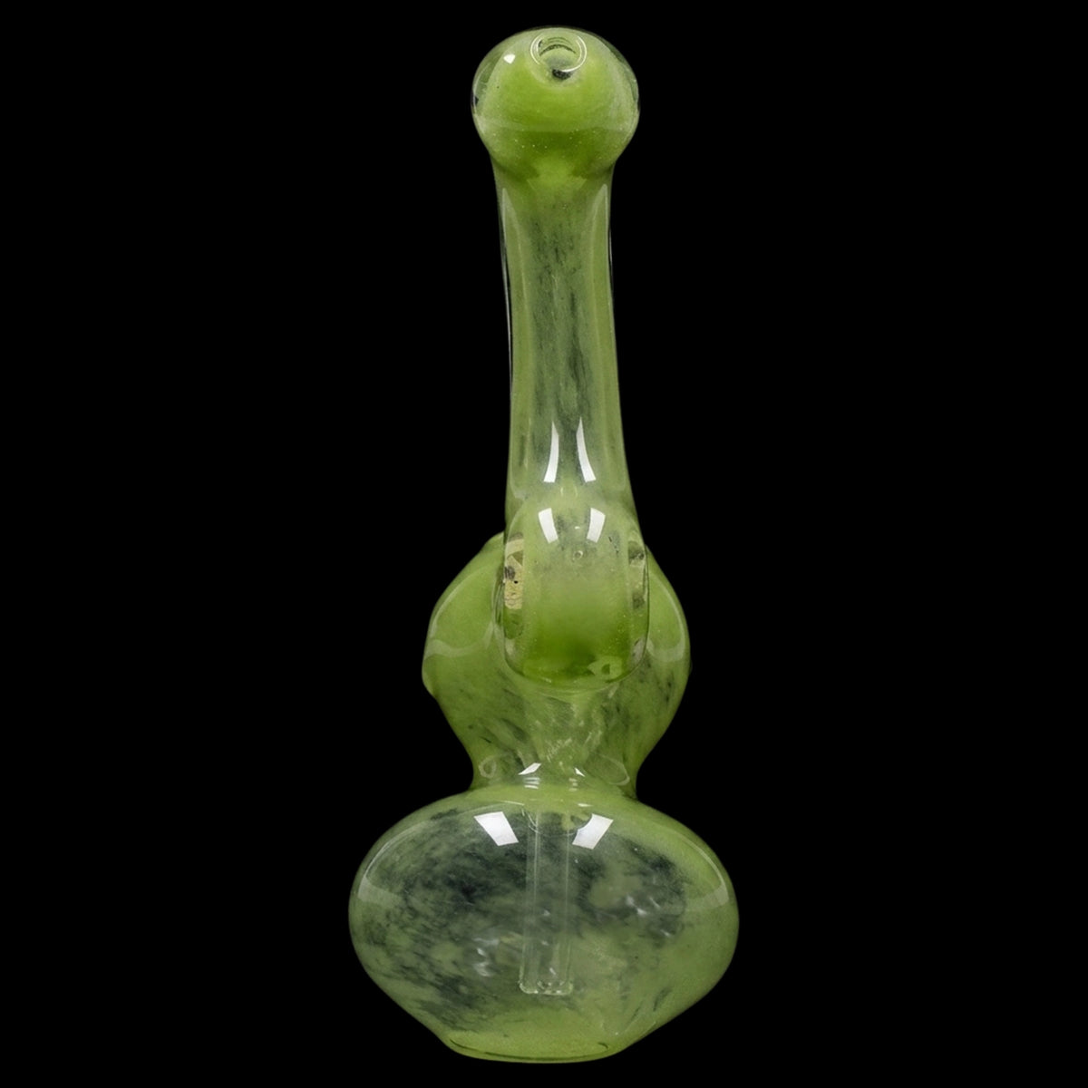 Smoke Cartel Mini Colored Bubbler with Hole