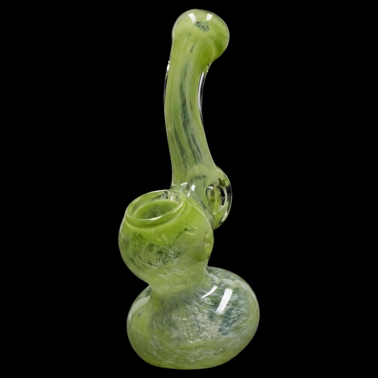 Smoke Cartel Mini Colored Bubbler with Hole