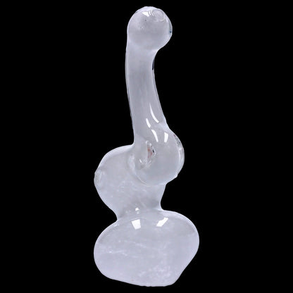 Smoke Cartel Mini Colored Bubbler with Hole