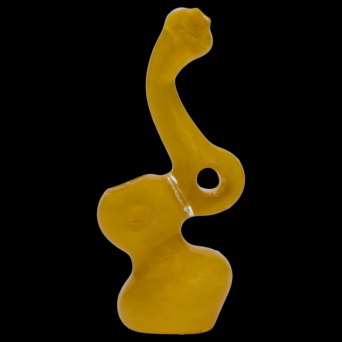 Smoke Cartel Mini Colored Bubbler with Hole