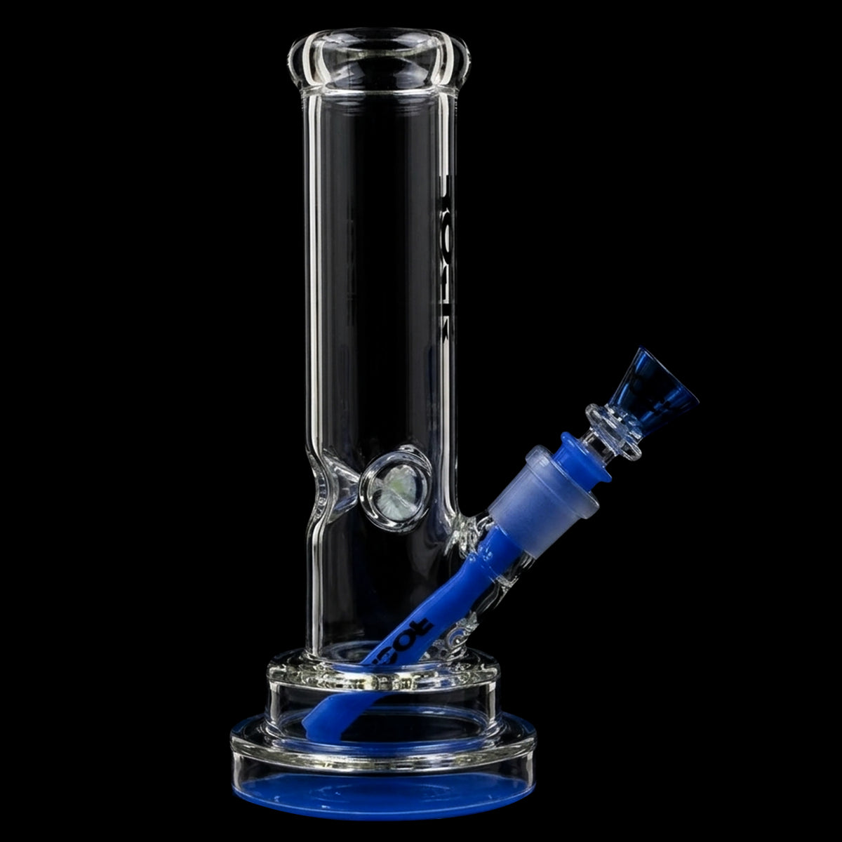 Rock Glass Crystal Tide 10" Beaker Bong
