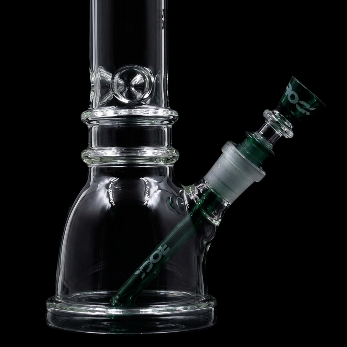 Rock Glass 12" Aether Beaker Bong
