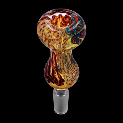 Caterpillar Latticino Bowl Male 14mm
