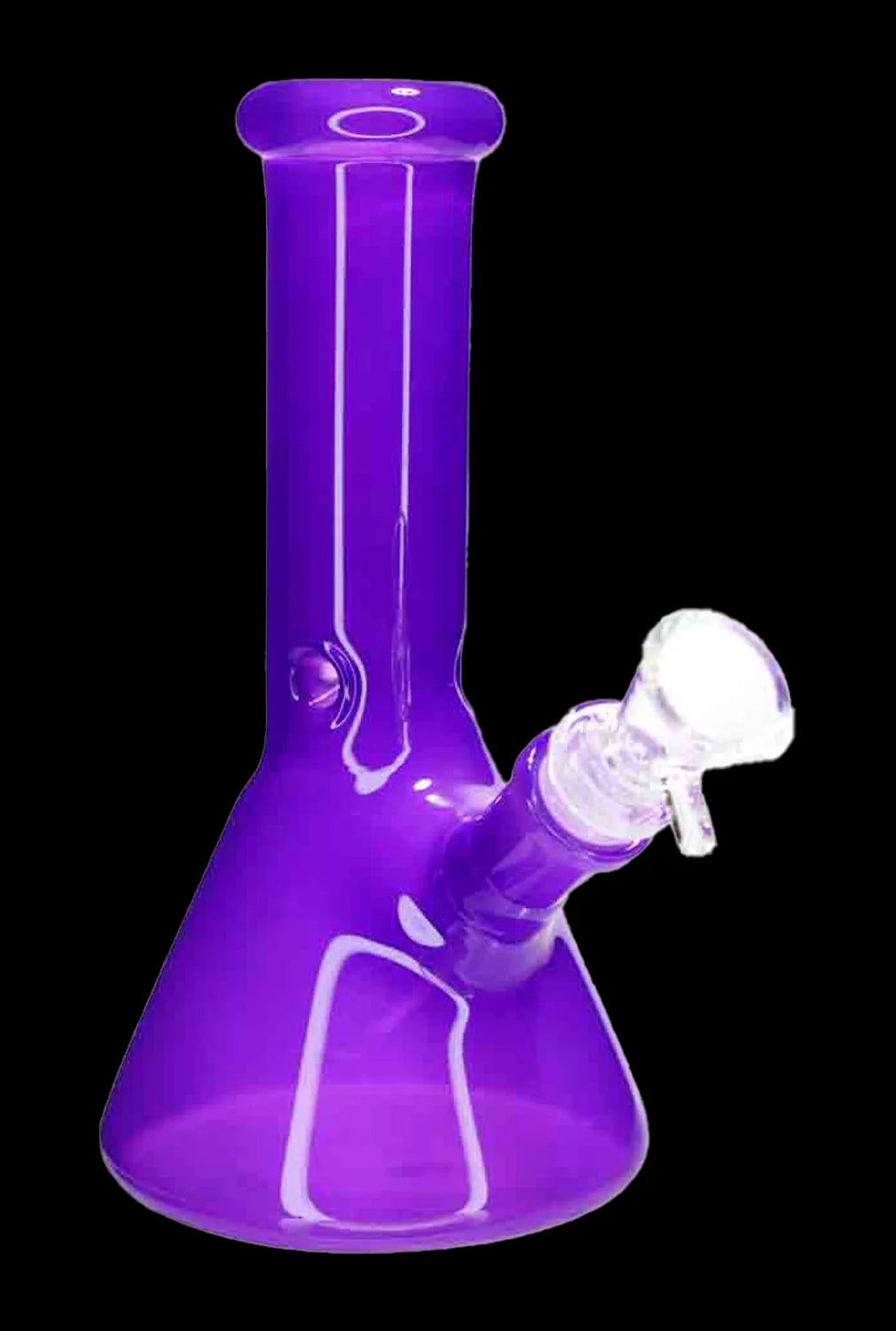 Smoke Cartel Milky Beaker Bong - 8 in.