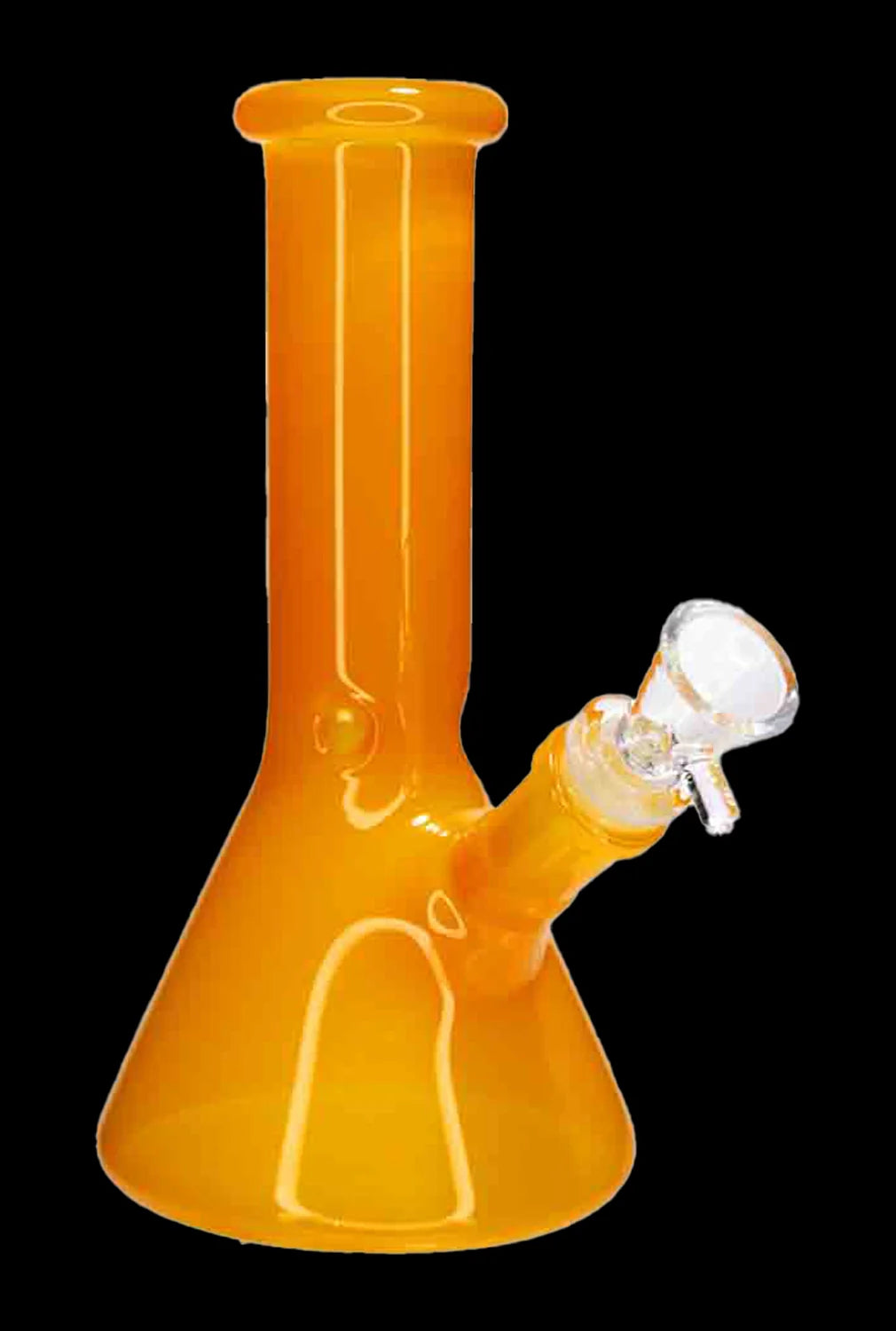 Smoke Cartel Milky Beaker Bong - 8 in.