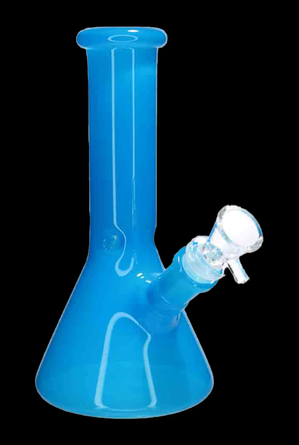 Smoke Cartel Milky Beaker Bong - 8 in.