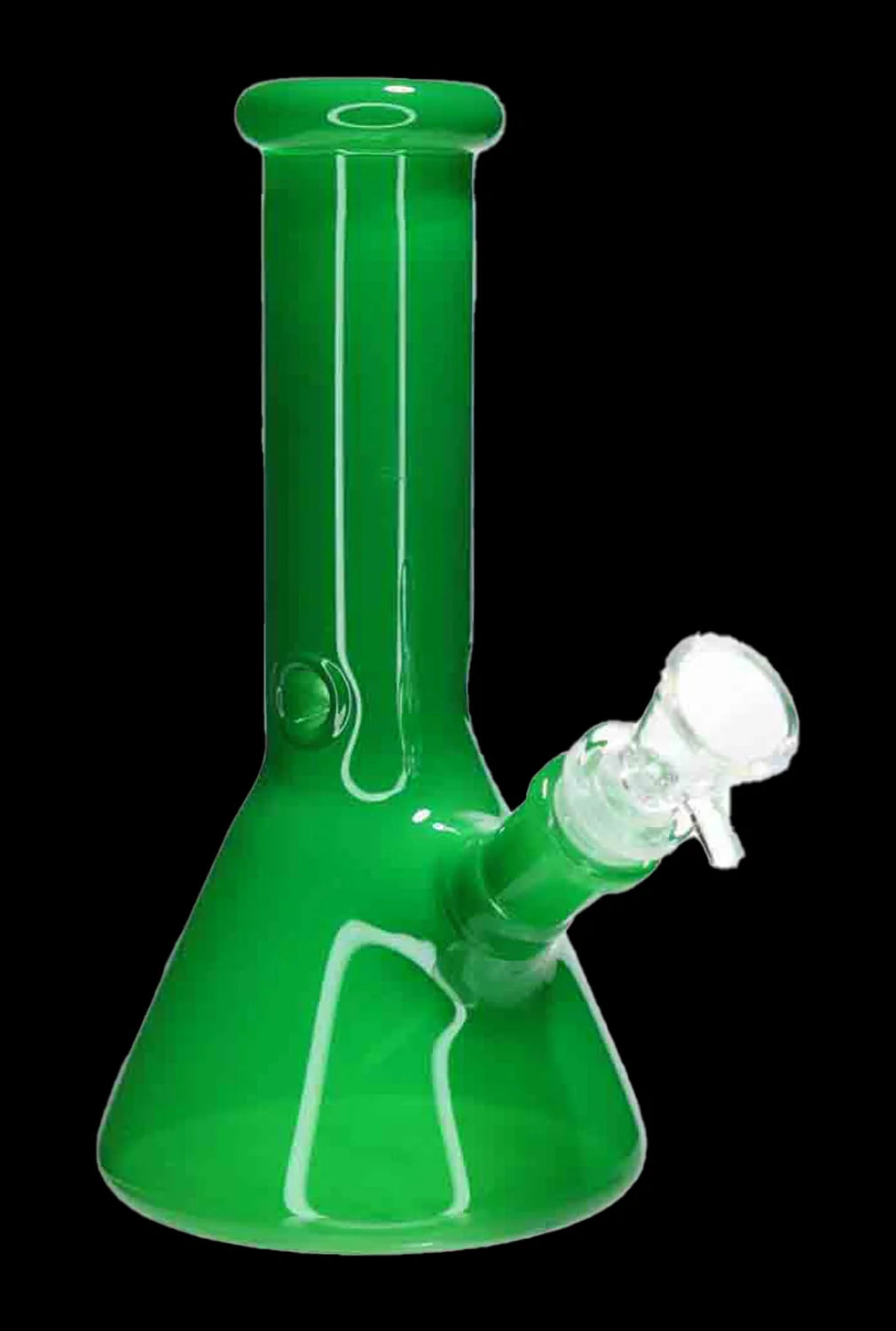Smoke Cartel Milky Beaker Bong - 8 in.
