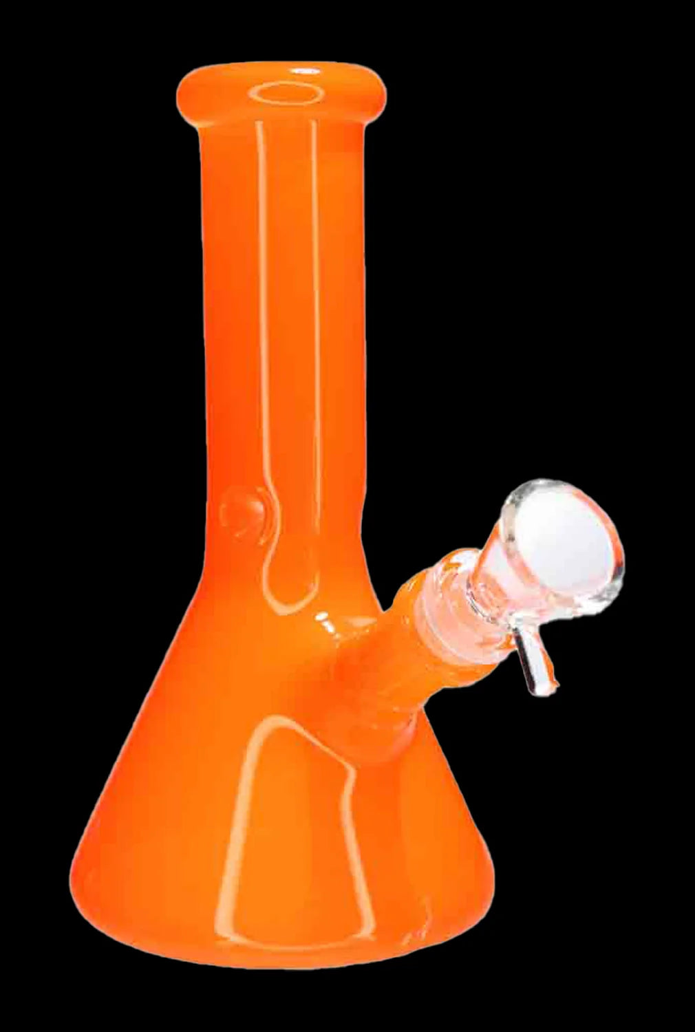 Smoke Cartel Milky Beaker Bong - 8 in.