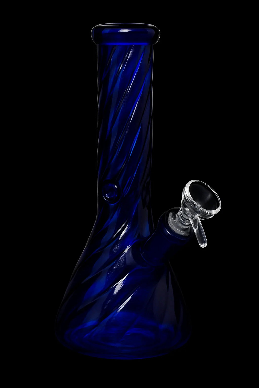 Smoke Cartel Twisted Beaker Bong - 8 in.