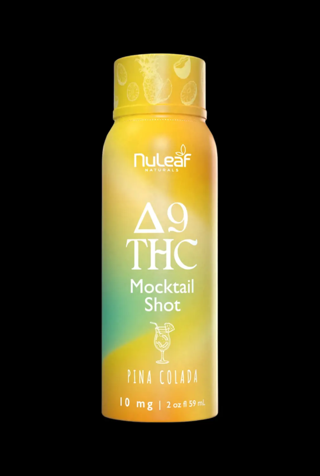 NuLeaf D9 THC Mocktail Shots