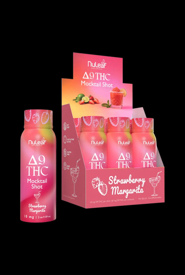 NuLeaf D9 THC Mocktail Shots