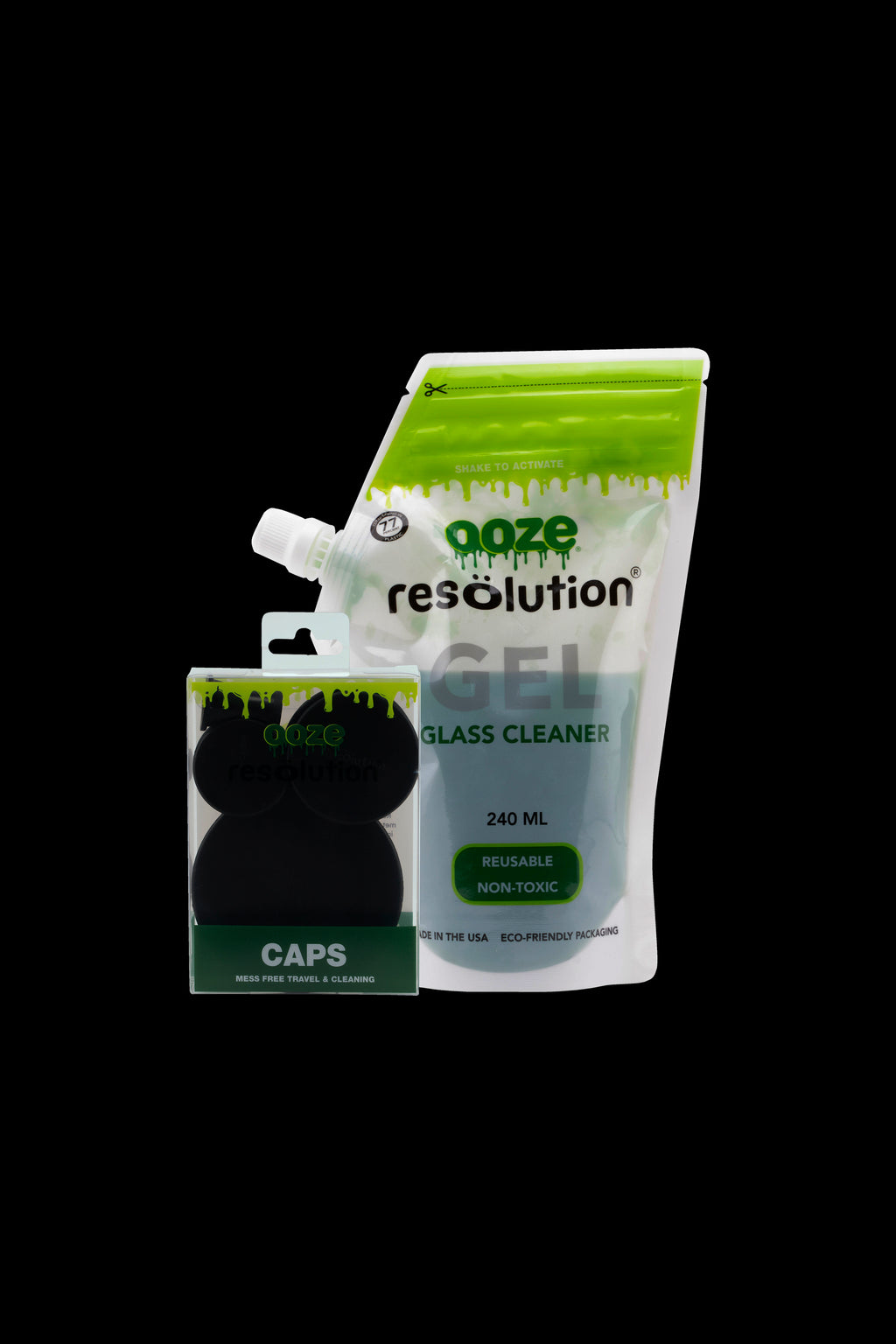 Ooze Resolution Gel Glass Cleaner Kit Cleanings