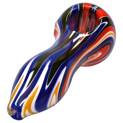 Smoke Cartel Slime Reversal Wig Wag Spoon Pipe - 4.5 in.