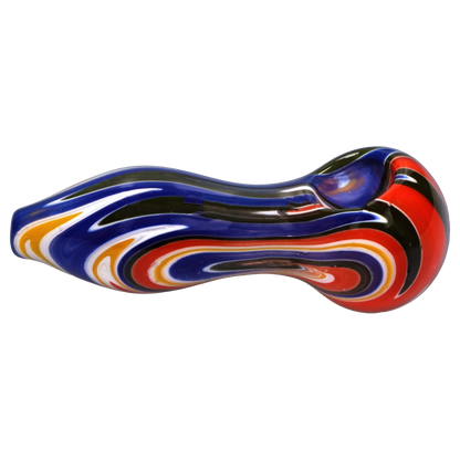 Smoke Cartel Slime Reversal Wig Wag Spoon Pipe - 4.5 in.