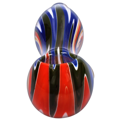 Smoke Cartel Slime Reversal Wig Wag Spoon Pipe - 4.5 in.