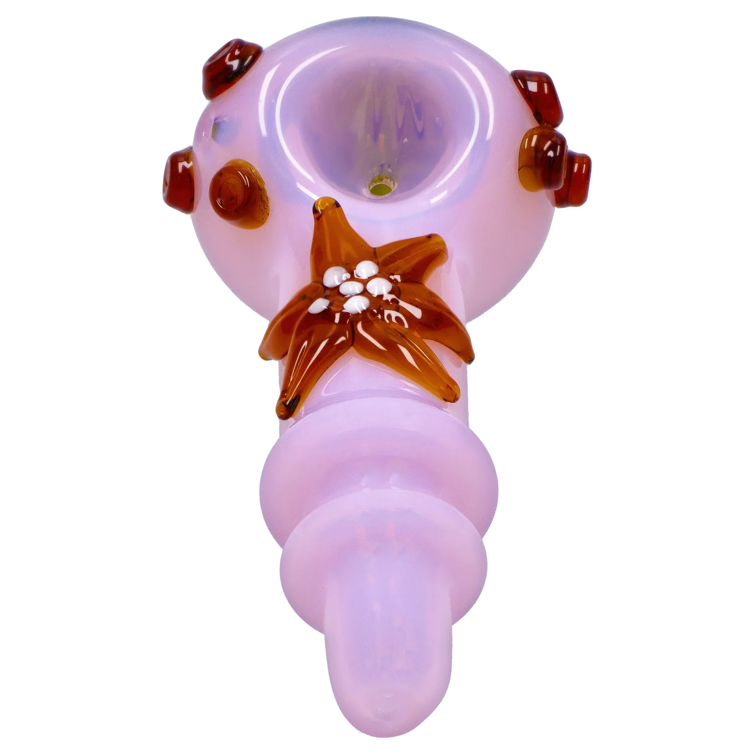 Smoke Cartel Star Reversal Spoon Pipe - 4.5 in.