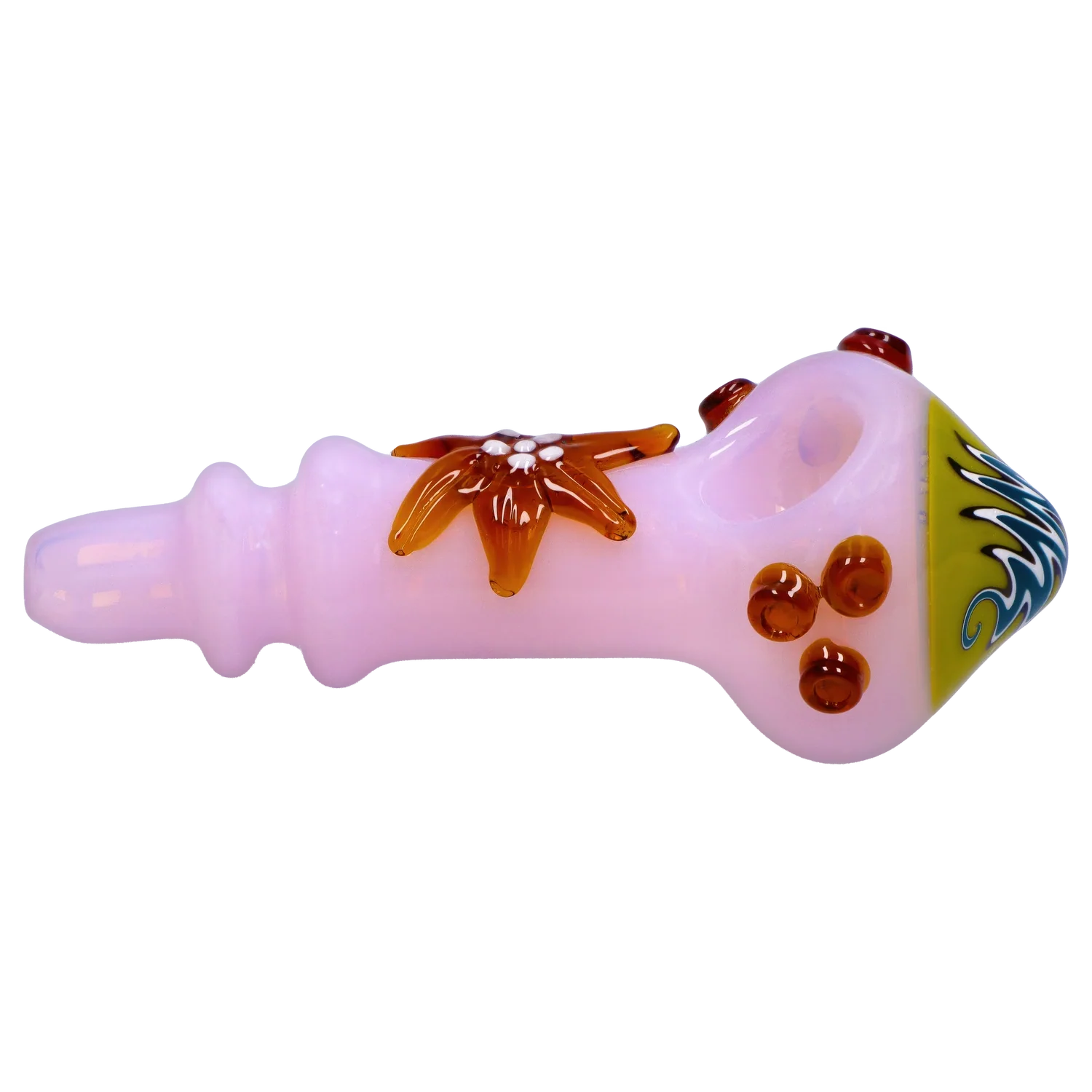 Smoke Cartel Star Reversal Spoon Pipe - 4.5 in.