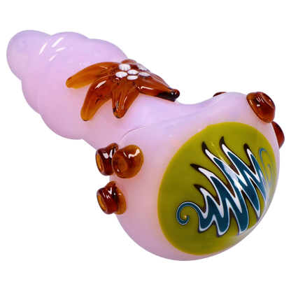 Smoke Cartel Star Reversal Spoon Pipe - 4.5 in.