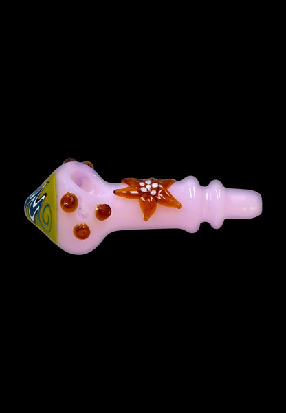 Smoke Cartel Star Reversal Spoon Pipe - 4.5 in.