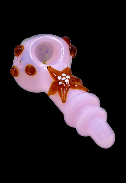 Smoke Cartel Star Reversal Spoon Pipe - 4.5 in.