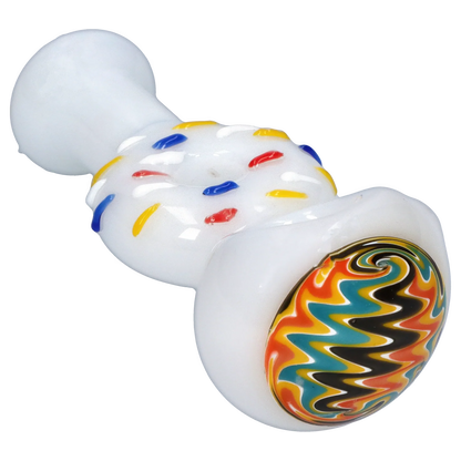 Smoke Cartel Donut Reversal Spoon Pipe - 4.5 in.
