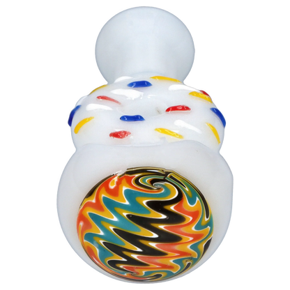 Smoke Cartel Donut Reversal Spoon Pipe - 4.5 in.