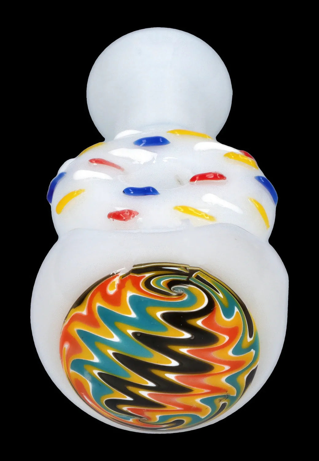 Smoke Cartel Donut Reversal Spoon Pipe - 4.5 in.