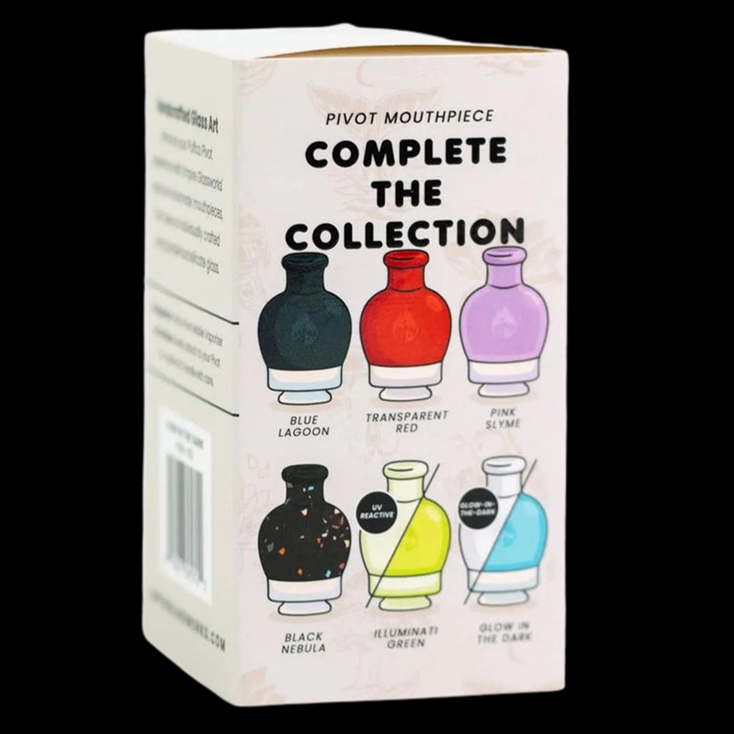 Empire Glassworks Puffco Pivot Glass Mouthpiece - Transparent Red