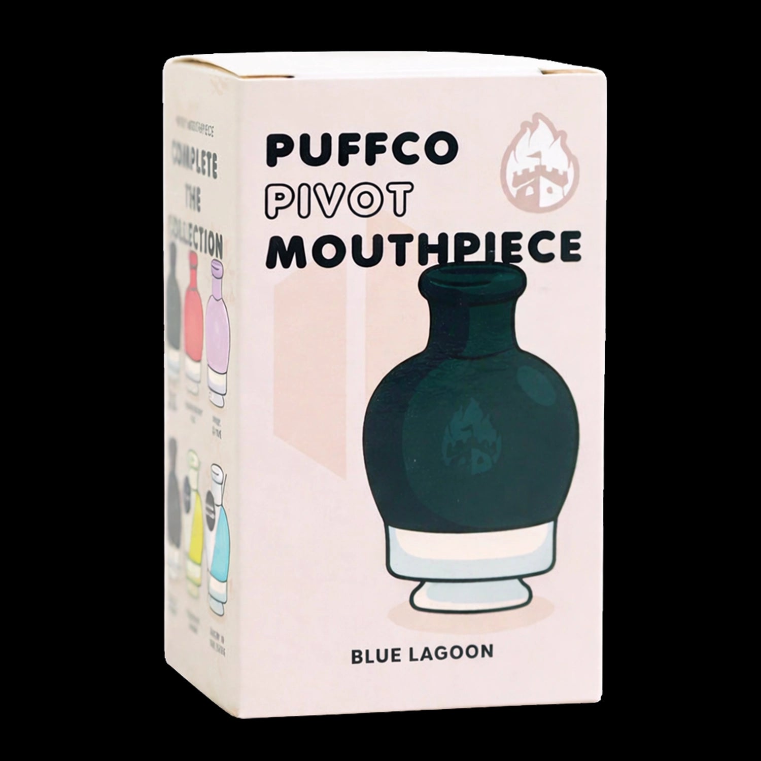 Empire Glassworks Puffco Pivot Glass Mouthpiece - Blue Lagoon